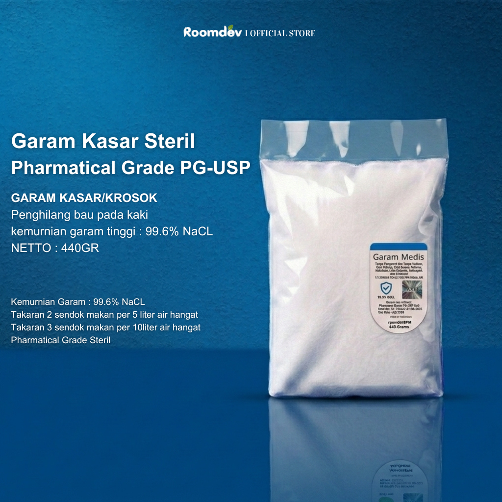 Cara penggunaan Garam Kasar/Krosok